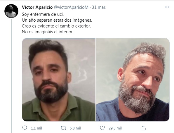 Víctor Aparicio | Captura Twitter @VictorAparicioM