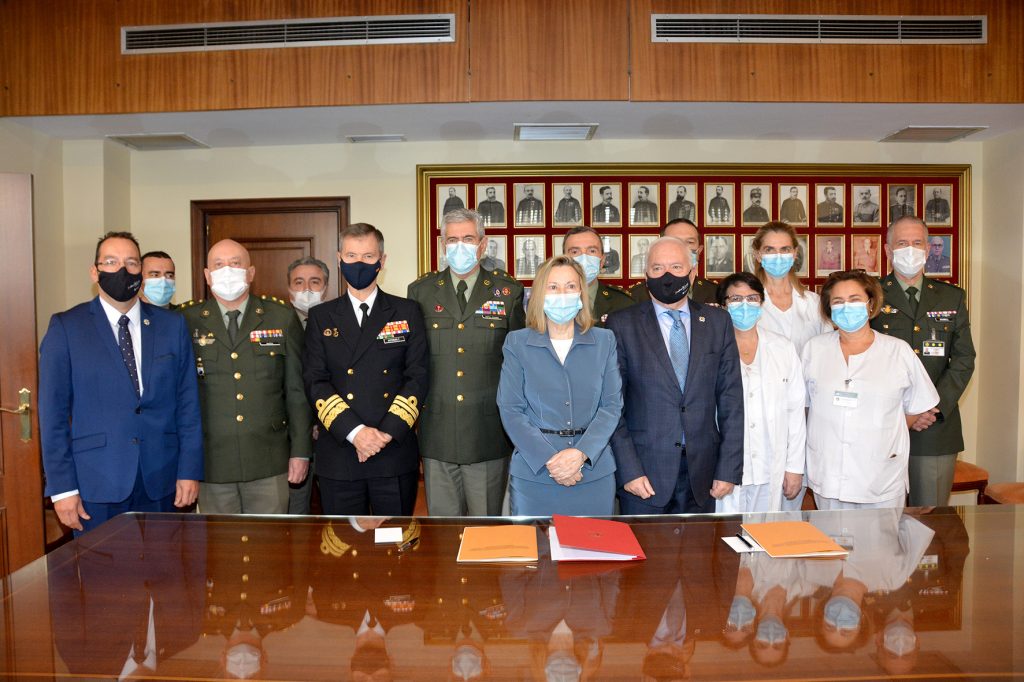 Firma del convenio entre el CGE y el Ministerio de Defensa |FOTO: CGE