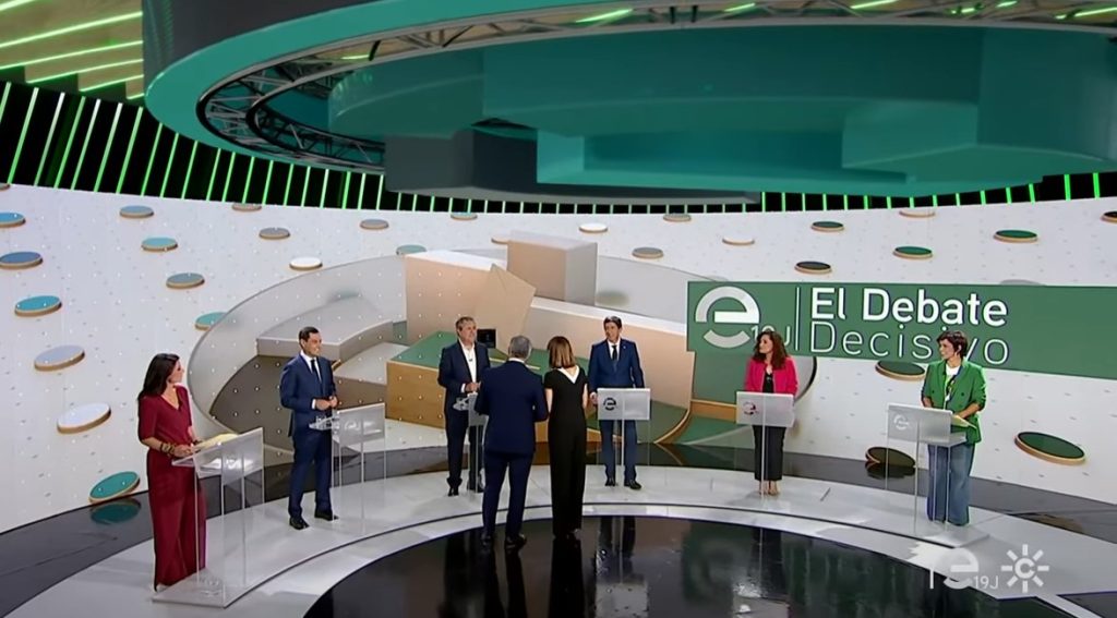 Los candidatos a las elecciones de Andalucía 2022 | Debate de Canal Sur