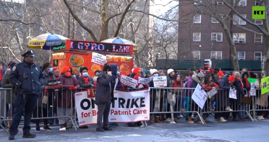 Finaliza la huelga de enfermeras en Nueva York 