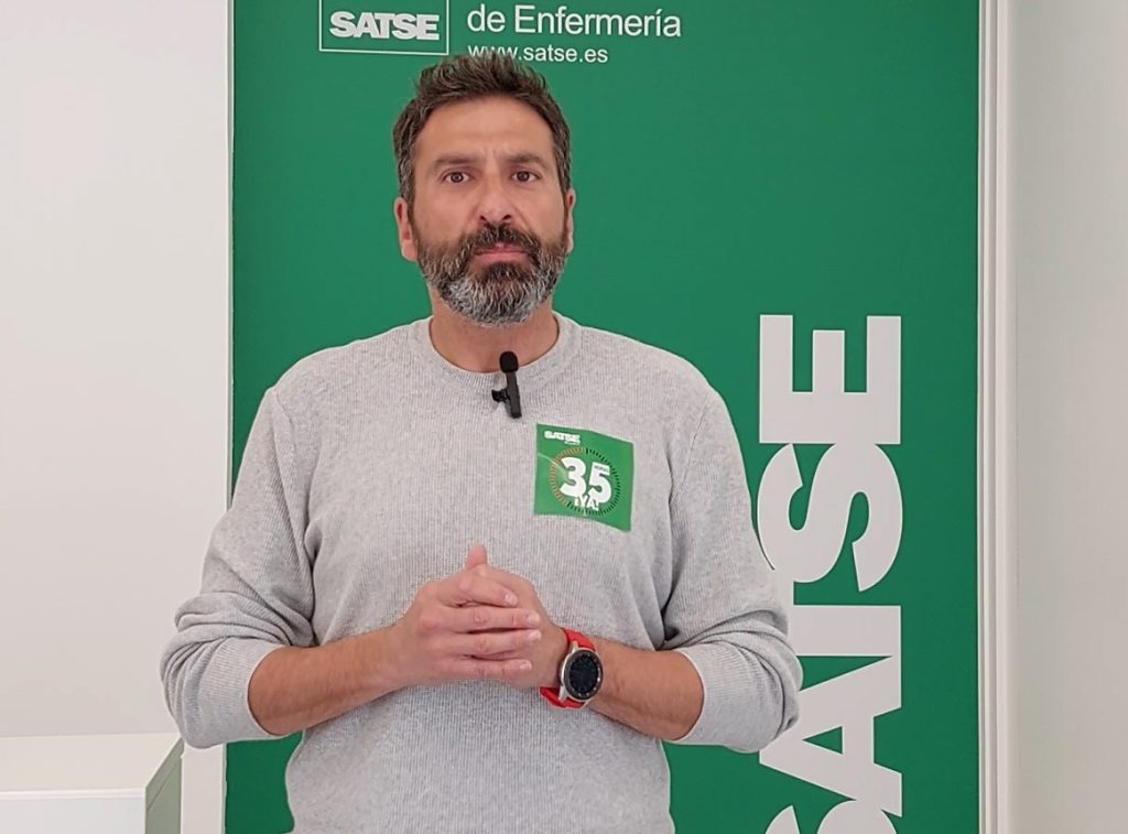 Juan Antonio Hervás, portavoz de SATSE Madrid explica por qué se realiza la huelga. 