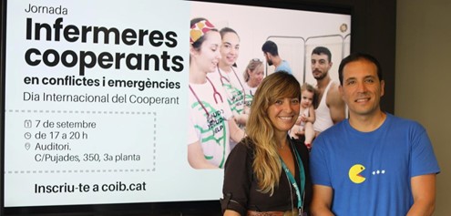 Las enfermeras cooperantes de conflictos y emergencias, protagonistas en el COIB   
