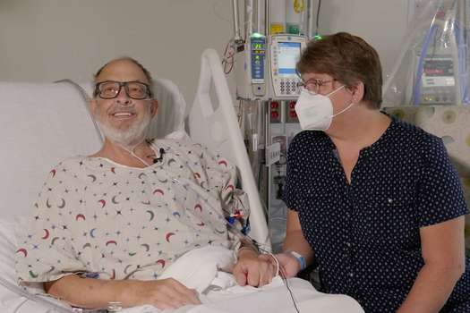 Lawrence Faucette, segundo paciente que recibió un trasplante de corazón de cerdo | Foto: University of Maryland