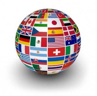 Globe International World Flags