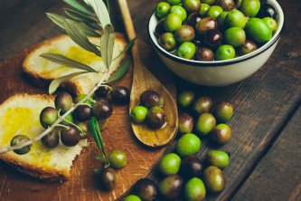 pane olio e olive