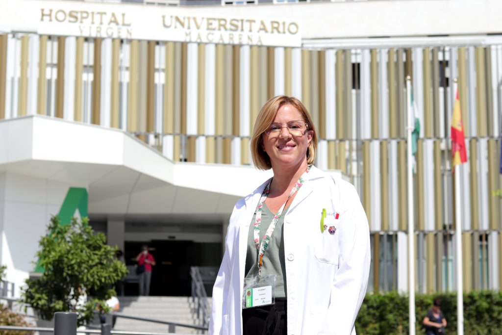 Elisabet Sánchez Moreno trabaja en el área de electrofisiología de la visión