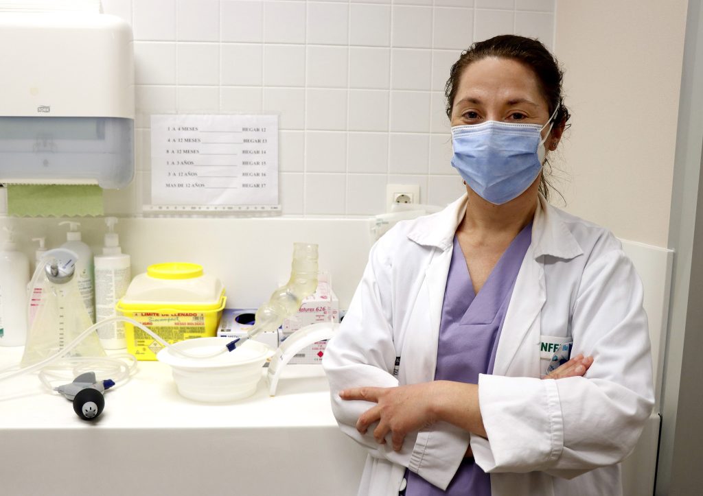 Eva García, enfermera especializada en manejo intestinal 