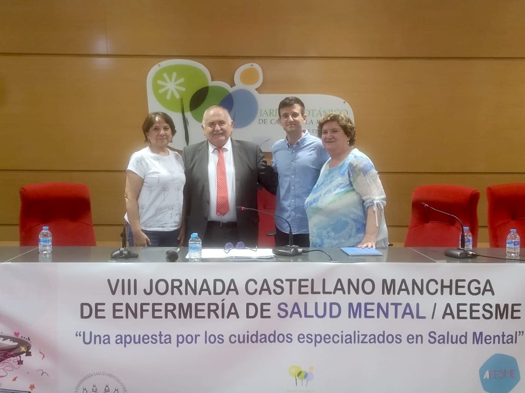 Los galardonados en la VIII Jornada Castellano-Manchega de Enfermería de Salud Mental 