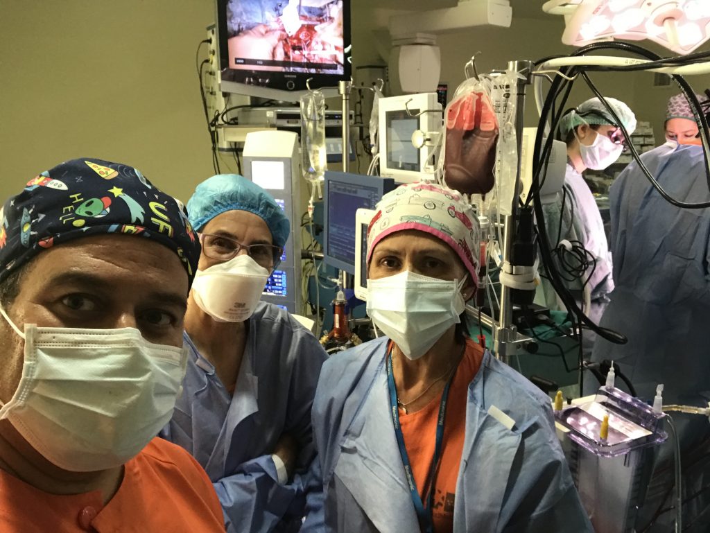 Foto del equipo del trasplante | Hospital Gregorio Marañón