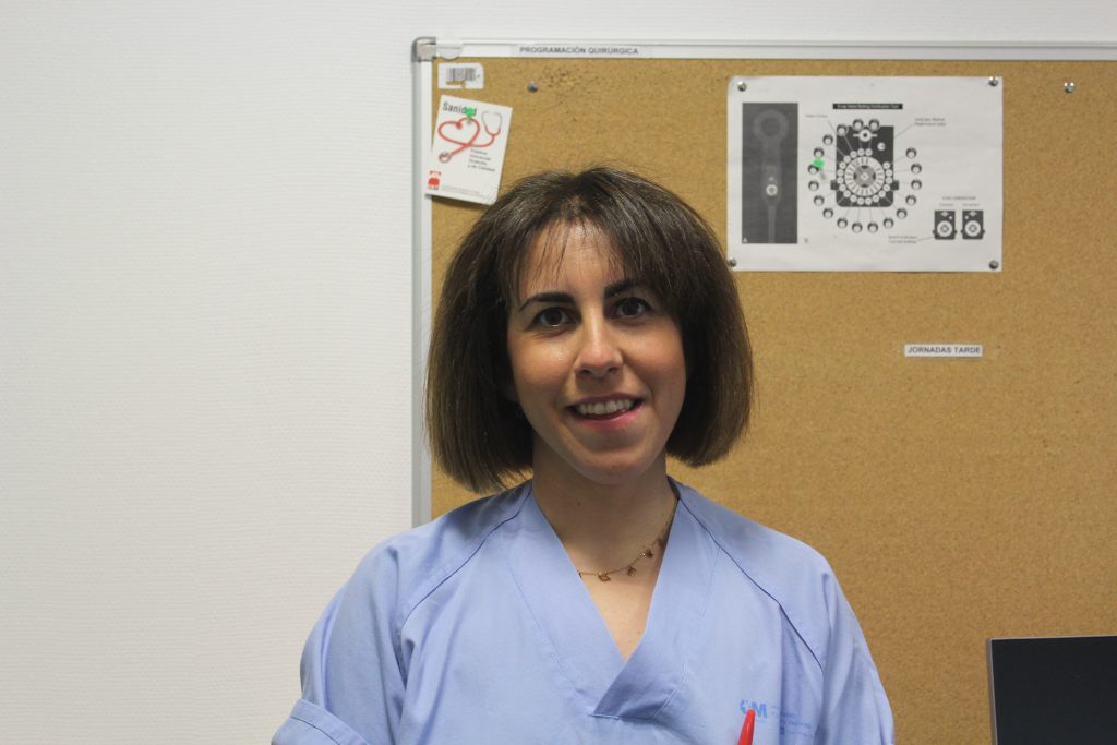  Laura Grajera, enfermera en la Unidad de Neurocirugía