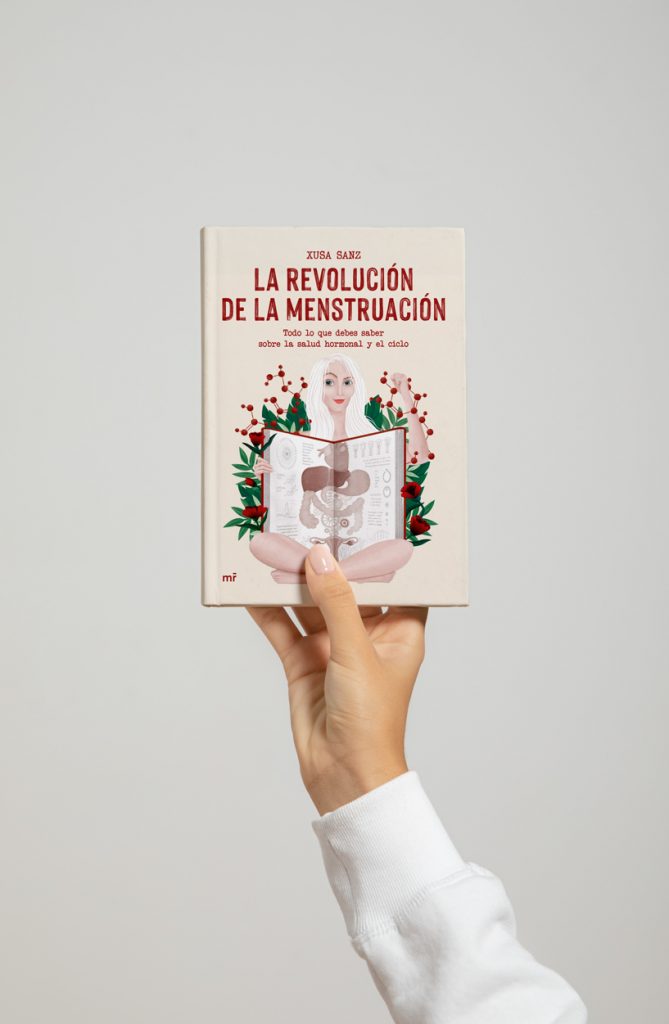 Portada del libro La revolución de la menstruación de Xusa Sanz