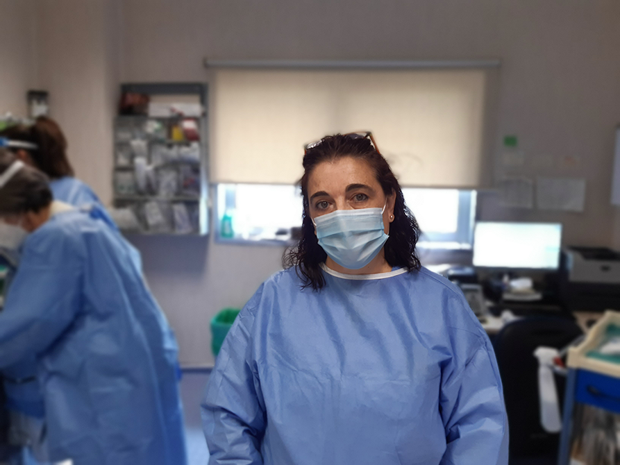 María Luz Prieto. Reivindican la especialidad de enfermería de endoscopia