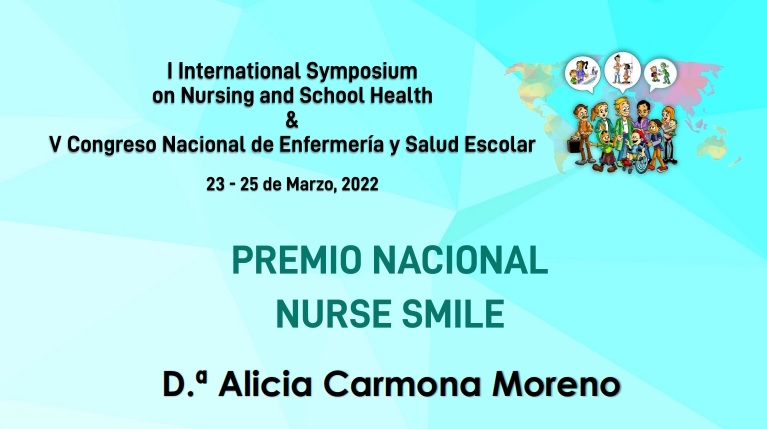 Alicia Carmona ha sido galardonada con el Premio Nacional Nurse Smile